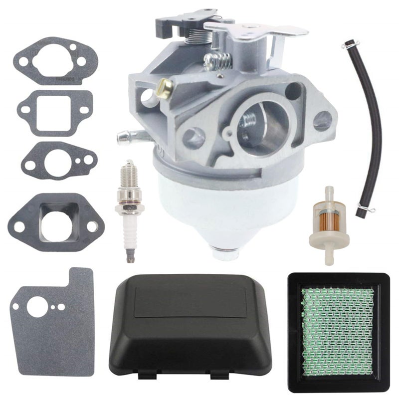 ANTO 16100-Z0Y-853 Carburetor for Honda GCV190 GCV190LA GCV190A Engine HRX217 HRB217 Lawn Mower Pressure Washer with Air Filter Cleaner Cover kit - Image 2